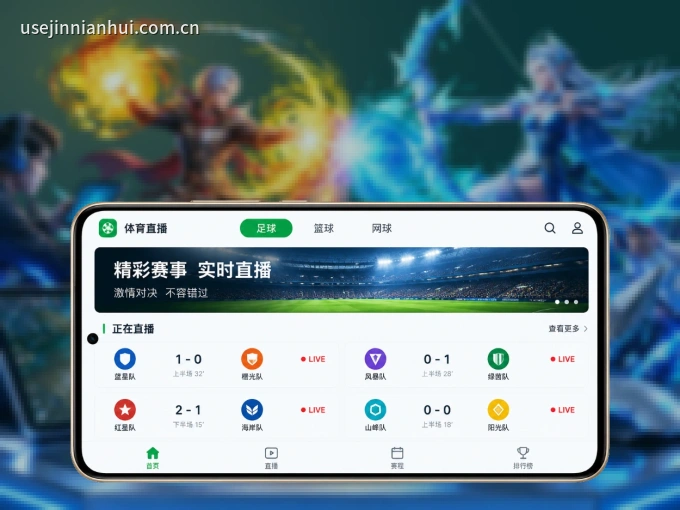 装金年会 APP，开赛信息及时收